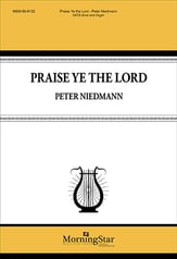 Praise Ye the Lord SATB choral sheet music cover